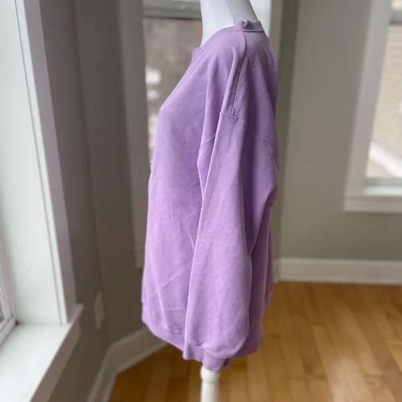 Vintage 90’s Purple Kokopelli Oversized Baggy Graphic Sweatshirt Sz XL - Picture 2 of 12